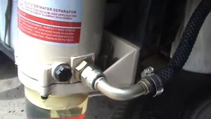 Установка дополнительного фильтра на грузовик. Installation of an additional filter on the truck.