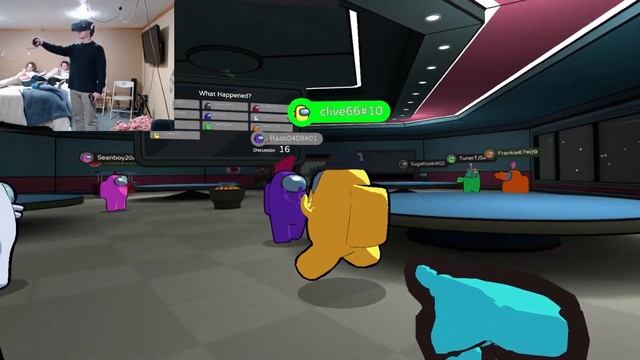 Grown Man Trolls Kids in Among Us VR смотреть онлайн