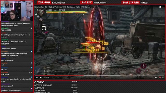 Final Fantasy 16 State Of Play 2022 | REACTION