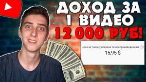 Мой заработок на YouTube за май. Сколько платит Ютуб за 1000 просмотров?