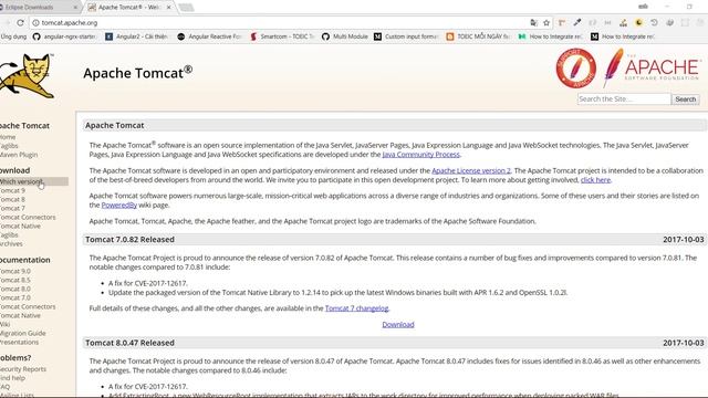 3. Cài Đặt Eclipse & Tomcat смотреть онлайн