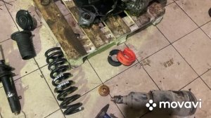 Частичный переход с пневмы на пружины Lexus Ls460 но есть нюанс(