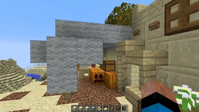 Дом в песках пустыни Майнкрафт. Уютных домик из песчаника в Minecraft смотреть онлайн