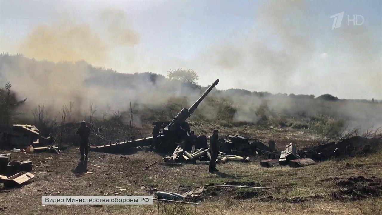 Союзные силы России и Донбасса уничтожают огневые позиции украинских боевиков
