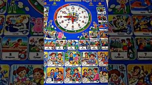 Говорящий плакат Учим время и распорядок дня