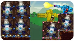 4 ФОРТА ПРОТИВ МЕГА БОССА!! ВЫЖИВАНИЕ В FORTS! #153