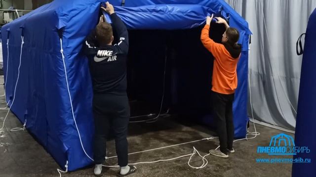 Пневмокаркасный модуль для буровой установки 6,0 м. х 3,0 м. х 2,5 м. смотреть онлайн