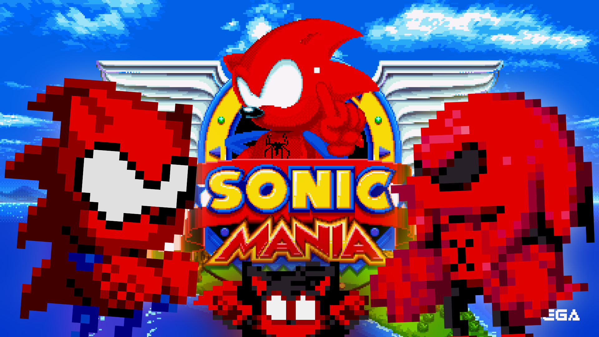 ЁЖИК-ПАУК В СОНИК МАНИЯ - Мод на Sonic Mania