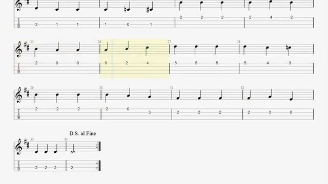 烏克麗麗 - 愛的羅曼史 ( 單音練習) смотреть онлайн