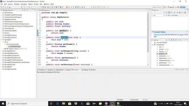 SPRING CORE tutorials || Demo - 2 || by Mr. Rami Reddy On 14-02-2020 @8PM смотреть онлайн