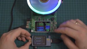 USB Tester FNIRSI FNB-58 (Unboxing, Viewing the menu, Measurement tests)