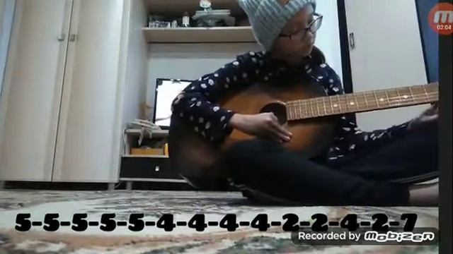 Обучение как играть на одной струне мелодию 