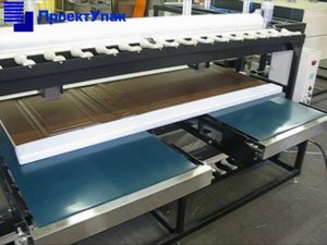 Упаковка дверей и мебельных щитов в термоусадочную пленку