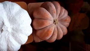 Тыква папье-маше