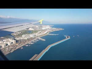посадка самолета  в Адлере  г.Сочи #посадка самолёта в адлере# сочи#адлер #sochi