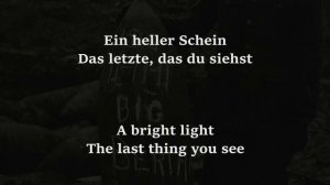 Kanonenfieber - Dicke Bertha (Lyrics English & Deutsch)