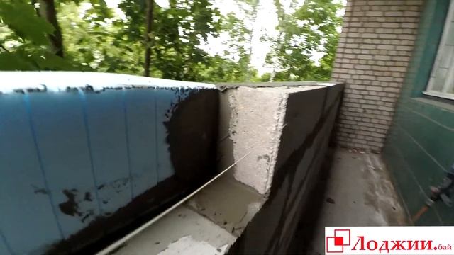 Утепление и отделка балкона. Сам процесс работ. смотреть онлайн