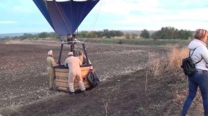 24 сентября над Ореховом проплывал тепловой аэростат