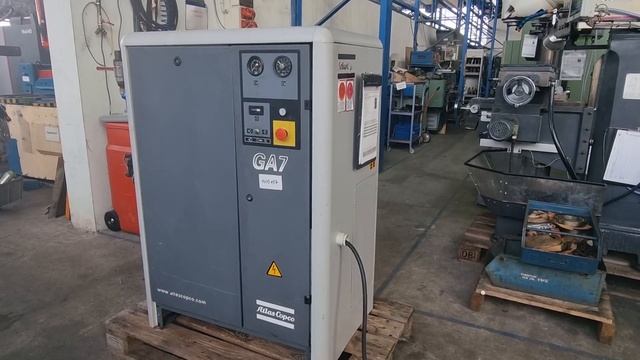 1400154 Kompressor Atlas Copco GA7 смотреть онлайн