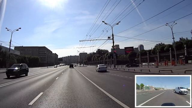 Москва глазами мотоциклиста - Садовое кольцо смотреть онлайн