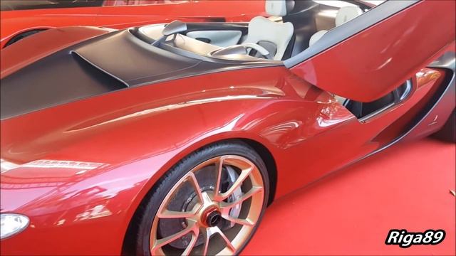 Ferrari 488 Pista, GTC4 Lusso, Sergio, F40, Dino GT @ Salone dell'Automobile Torino 2018 смотреть онлайн