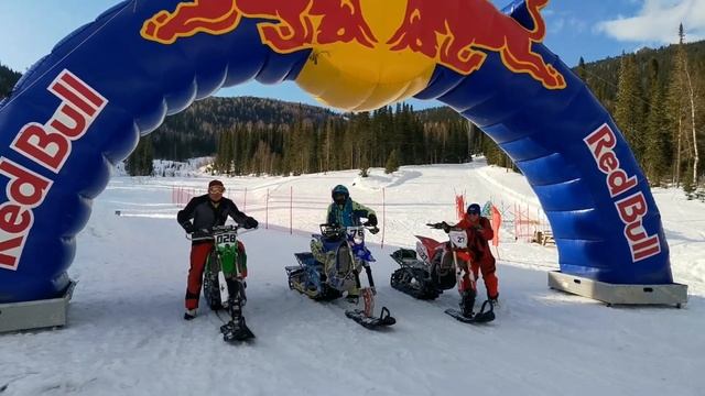 День Рождения Маз 500 Максима, справляем в Шерегеше Эндуро42Парк и Лукойл смотреть онлайн