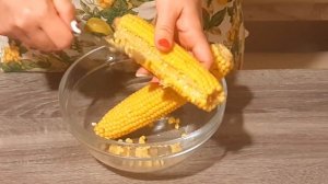 Как сохранить кукурузу на зиму простой и легкий способ