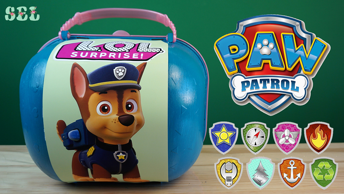 ЩЕНЯЧИЙ ПАТРУЛЬ Большой Чемодан Сюрприз Custom LOL Surprise Paw Patrol смотреть онлайн