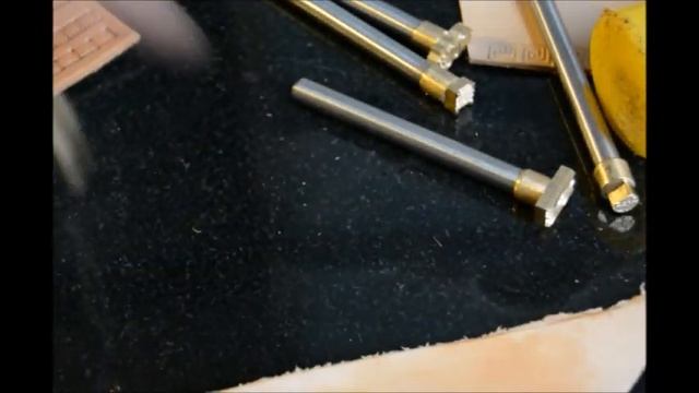 Штамп для тиснения по коже VOKASI А28. Видеообзор смотреть онлайн