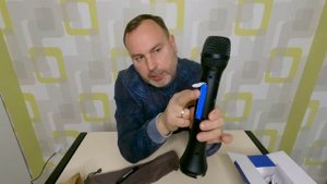 КАРАОКЕ МИКРОФОН LEWINNER L699 | распаковка, обзор, проба звука