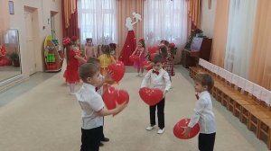 танец, Мамино сердце, МАДОУ 25, Старшая группа Умнички, Буревская Ирина Викторовна