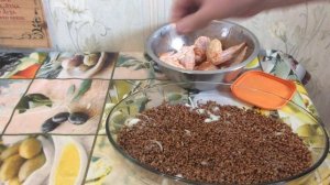 Гречка с куриными крылышками в духовке
