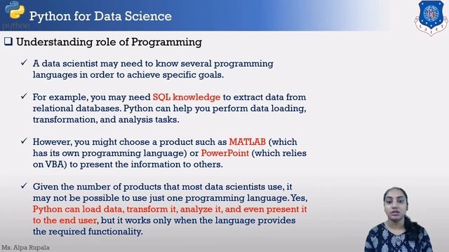 Lec-17_Data Science Part 2 | Python For Data Science | Computer Engineering