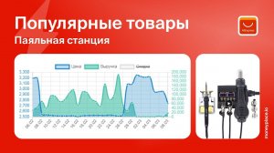 Продажи паяльной станции на Aliexpress. Аналитика маркетплейса