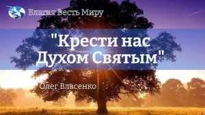 "Крести нас Духом Святым"  - зачем это мне нужно? !    /Олег Власенко./  11.03.23