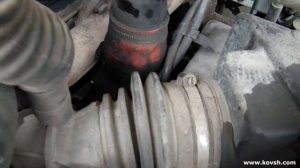 Забитый воздушный фильтр FORD TRANSIT