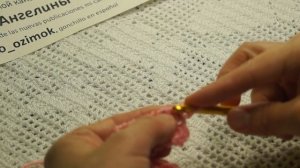 Очень легкий узор в тунисской технике, вязание крючком,crochet pattern (узор № 220)