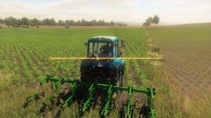 Farming simulator 22 / Pyśkowice/ Убираем сорняк полольником/ №19