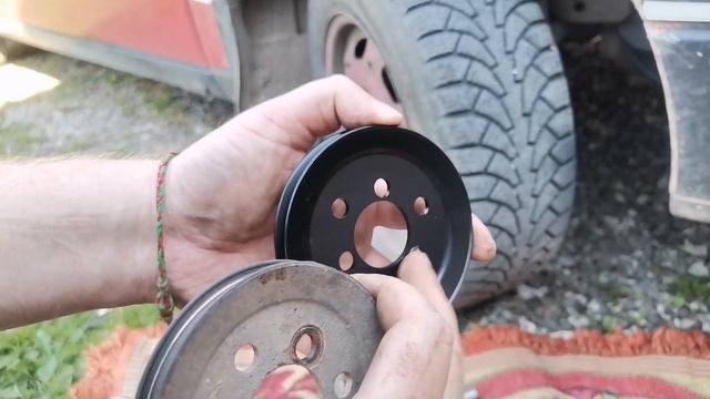 Пассат б3. Замена шкива, нашли нюансы. Пищит ремень. смотреть онлайн