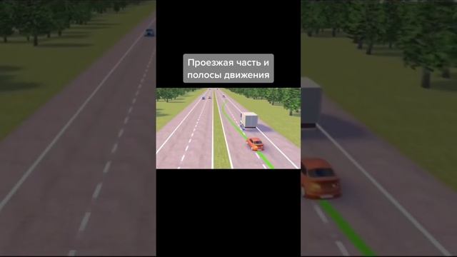Проезжая часть и полосы движения смотреть онлайн