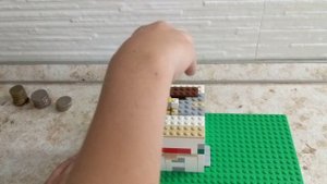 Механический генератор случайных чисел из Лего. Mechanical random number generator from Lego.
