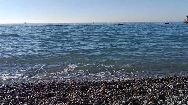 Две минуты перед сном. Видеорелакс. Шум моря. #море