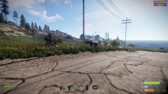 RUST - Жизнь рыбака. Выживание с Нуля. СОЛО захват нефтевышки. Рейды.