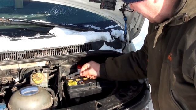 Взял у жены фен и завёл авто в сильный мороз! #35 смотреть онлайн