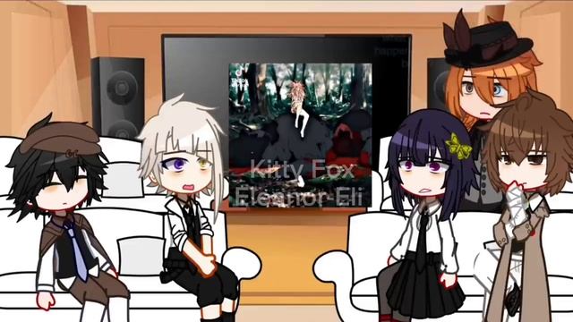 реакция бсд на т/и / bsd react to y/n / реакция великий из бродячих псов смотреть онлайн