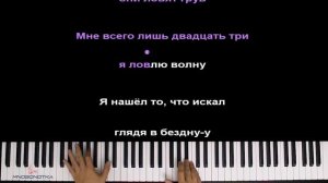 JONY, The Limba - Босс (Под моими найками роллс) ● караоке | PIANO_KARAOKE ● ᴴᴰ + НОТЫ & MIDI