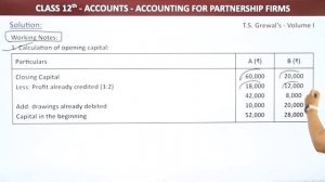 Fundamentals Illustration 37 to 40 - Partnership | Class 12 Accounts Chapter 2 (2022-23)