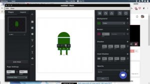 Draw android robot using free Vector graphics software vectr!