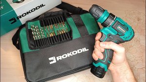 Аккумуляторная дрель шуруповерт Rokodil Twist 2 Air