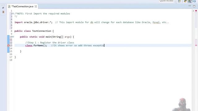 Connect Java Application with DB/Part 1 смотреть онлайн